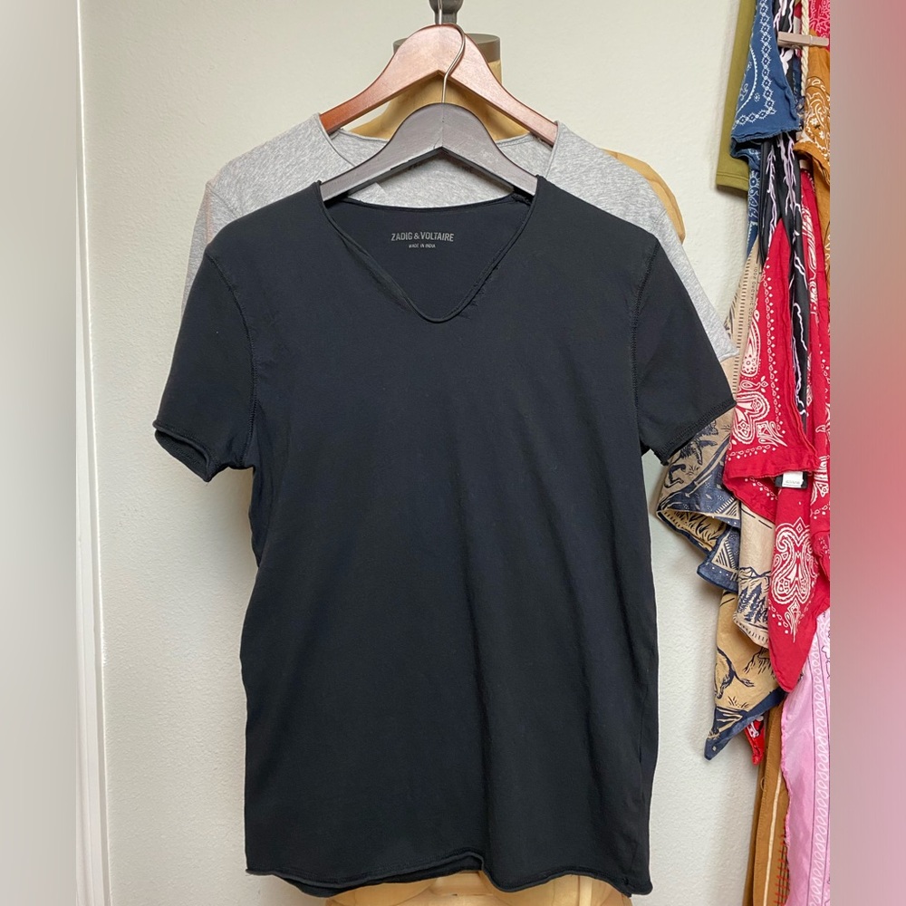 Zadig & Voltaire v neck shirt